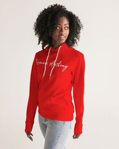 Red & White Signature KAC Sweatshirt Women's Hoodie
