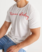 Load image into Gallery viewer, White &amp; Red Signature KAC Men&#39;s Tee