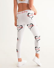 Load image into Gallery viewer, White &amp; Black Signature Women&#39;s Yoga Pants