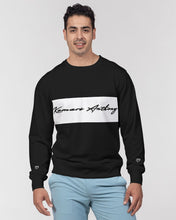 Load image into Gallery viewer, Black &amp; White KAC Classic Men&#39;s Classic French Terry Crewneck Pullover