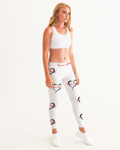 Load image into Gallery viewer, White &amp; Black Signature Women&#39;s Yoga Pants