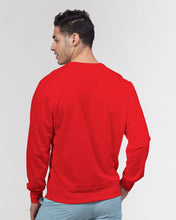 Load image into Gallery viewer, Red &amp; White KAC Classic Men&#39;s Classic French Terry Crewneck Pullover