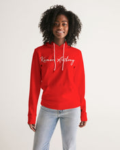 Load image into Gallery viewer, Red &amp; White Signature KAC Sweatshirt Women&#39;s Hoodie