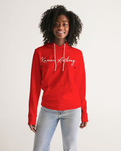 Red & White Signature KAC Sweatshirt Women's Hoodie