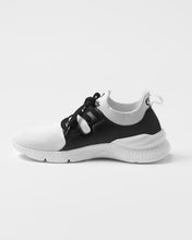 Load image into Gallery viewer, Black &amp; White Women&#39;s Two-Tone Sneaker