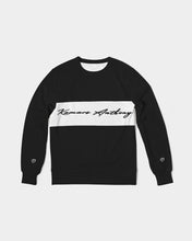 Load image into Gallery viewer, Black &amp; White KAC Classic Men&#39;s Classic French Terry Crewneck Pullover