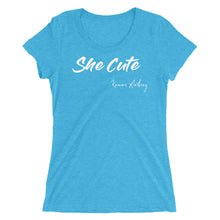 Load image into Gallery viewer, She Cute Ladies&#39; short sleeve t-shirt